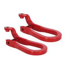 Replacement Tow Hooks For 2015-2019 Chevy Gmc Silverado Trucks Red 84072464