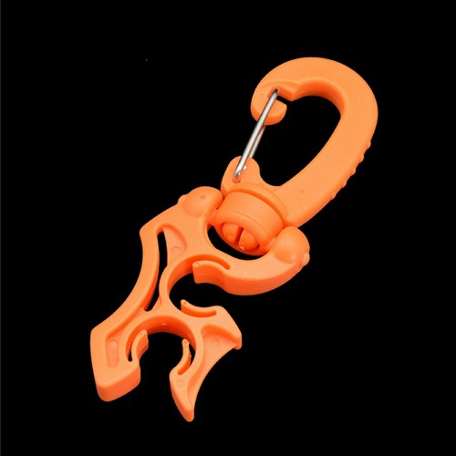 2 x Dive Backup Second Stage Quick Release Buckle Breathing Regulator Hose Clip - Picture 12 of 16