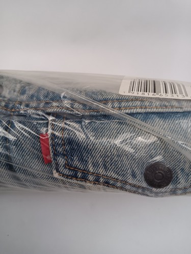 Chaqueta de Jean Camionero Forrada Sherpa Levis Premium Talla Pequeña Nueva - Imagen 11 de 11
