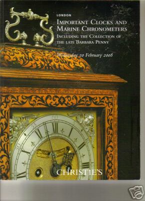 CHRISTIE'S Clocks Marine Chronometers Penny Collection - Imagen 1 de 1