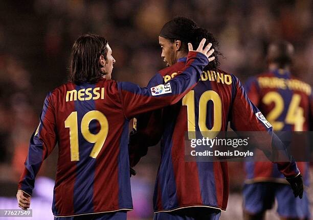 2007 2008 MESSI No 19 BARCELONA LFP MATCH WORN SHIRT PLAYER