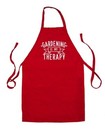 Gardening Is My Therapy - Unisex Kids Apron - Gardener Landscaper Landscaping