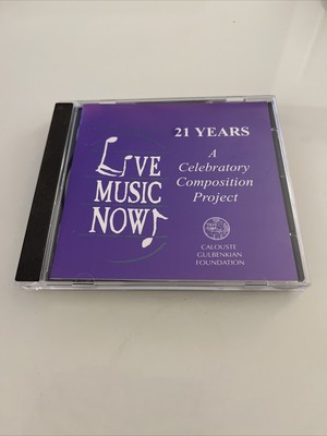 Live Music Now - 21 Years a celebratory Composition project - CD