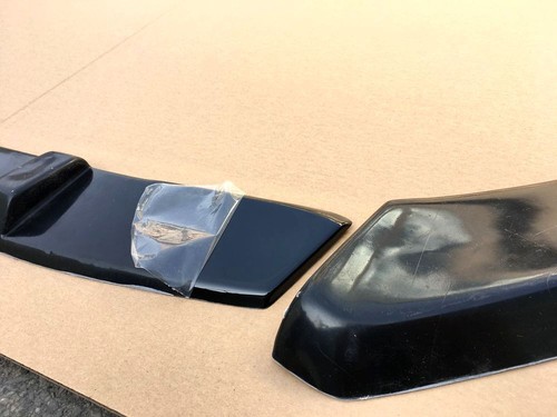Labio de alerón de parachoques delantero para AUDI RS6 C7 (4G) 2013-2018 ABS brillo - Imagen 4 de 4