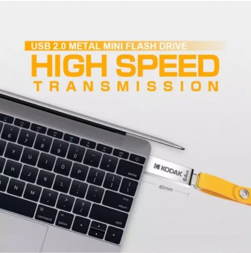 Original Kodak USB 2.0 Pen Drive 64GB Metal With Lanyard Flash Drive Memory - 第 16/16 張圖片
