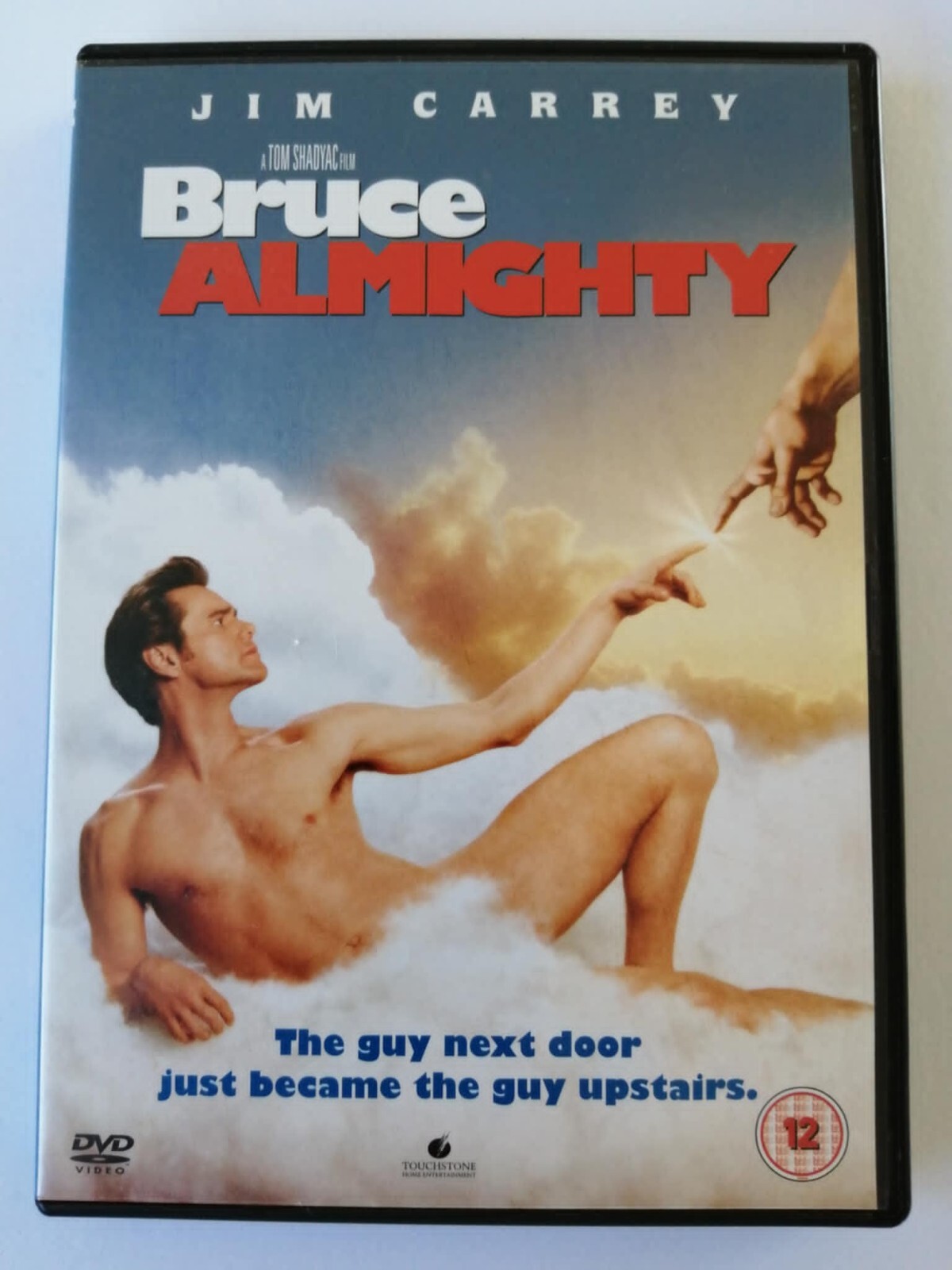 DVD Bruce Almighty. Movie. Film. Jim Carrey. Morgan Freeman. Jennifer Aniston
