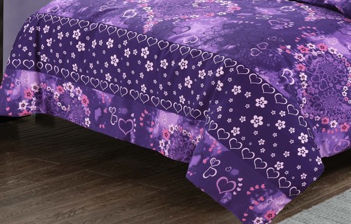 Jasmin Printed Duvet Cover Set Bedding Quilt + Pillowcase Single Double King - Picture 15 of 19