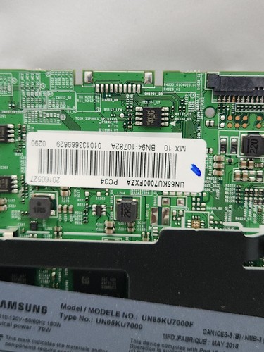 Samsung BN94-10782A Main Board for UN65KU7000FXZA - Picture 3 of 3