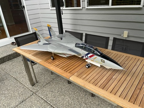 UPGRADED POWER SYSTEM Freewing F-14 sold as used BNF Spectrum 8channel - Picture 2 of 13