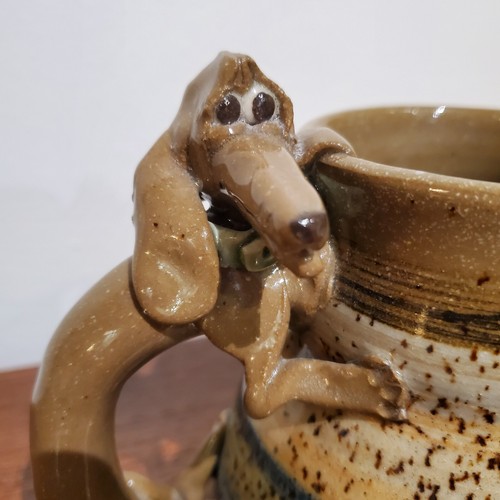 Dog Mug ~ VTG Potters Field ‘87 Oak Creek Wisconsin Stoneware - Picture 7 of 12
