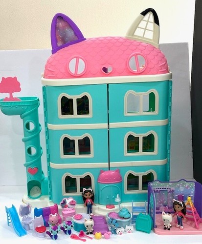 Gabby’s Dollhouse Purrfect Dollhouse with Toy Figures EUC - Picture 2 of 18
