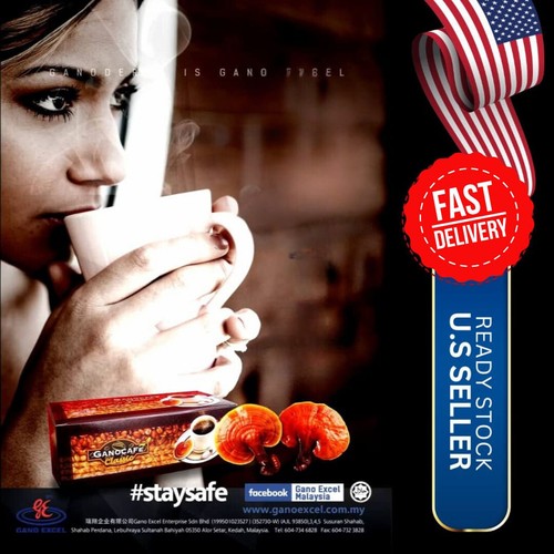 30 sachets X 3g Gano Excel GanoCafe Coffee Enriched with Ganoderma Lucidum - Picture 10 of 13