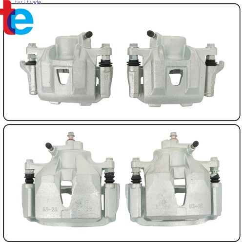 For Toyota Sienna 2004-2010 3.3L 3.5L Front & Rear Brake Calipers w/ Bracket 4x - Picture 2 of 14