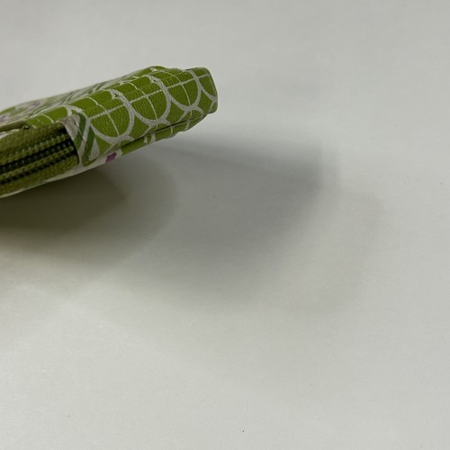 Vintage Fossil Women’s Key Fob Credit Card Holder Leather Green Boho #2265 - Picture 4 of 9