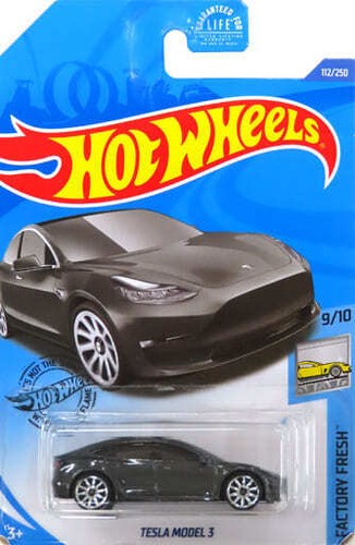 Streichholzschachtel und Hot Wheels Tesla Fahrzeuge - Sie wählen - Modell 3, Modell Y, Roadster - Bild 15 von 16