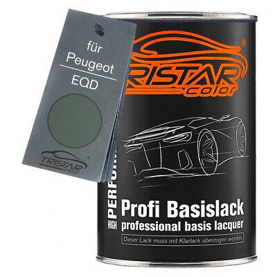 Autolack Dose spritzfertig für Peugeot EQD Vert Briere Basislack 1,0L