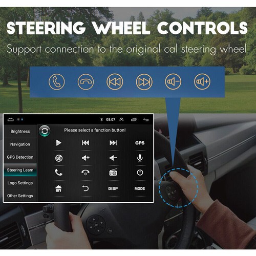 10.1in GPS Navi Carplay Car Stereo Radio For Toyota Corolla 2014-2016 Android 13 - Bild 10 von 12