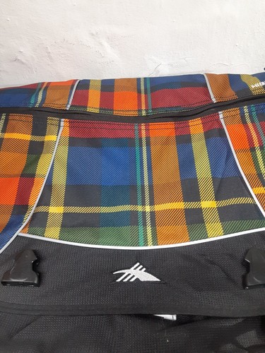 High Sierra Plaid Messenger Laptop Bag - Picture 10 of 10