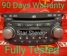 2007-08 Acura TL AM FM  XM Cassette 6 Disc CD DVD 39100-SEP-A500 Opt 1TB4 AC124A