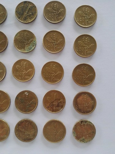 173 REPUBBLICA ITALIANA - Lot of 173 Italians Republic Coins Lire 1954 - 1997 - Foto 12 di 12