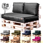 Euro Pallet Cushion Pallets Cushions Outdoor Garden Pallet Couch 120x60/80/40 cm