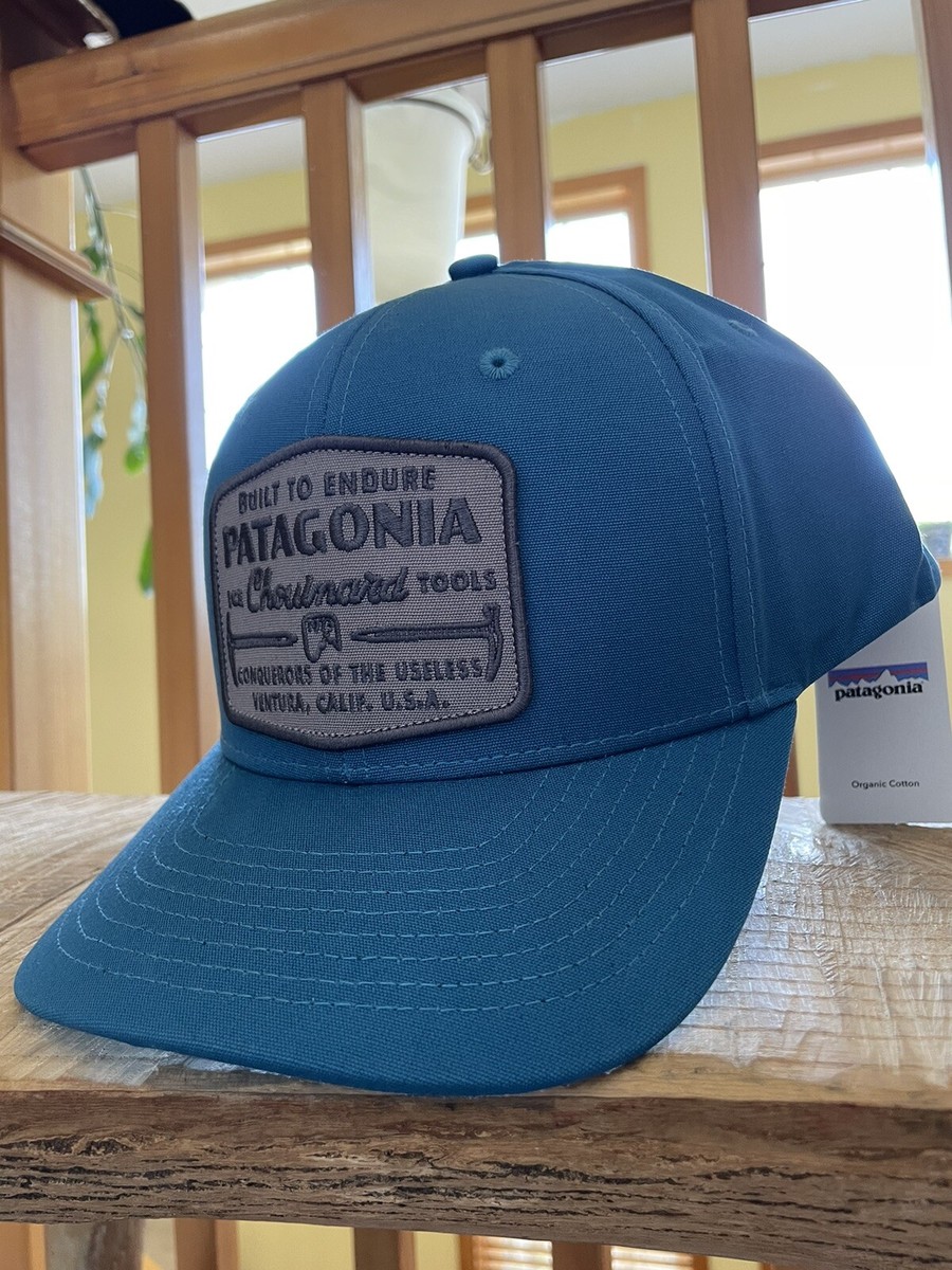 Patagonia Chouinard Ice Tools Roger That Hat Blue FALL2015 Limited