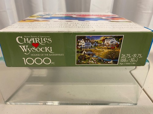 Rompecabezas y póster Charles Wysocki Hound of the Baskerville 1000 piezas - Imagen 3 de 7