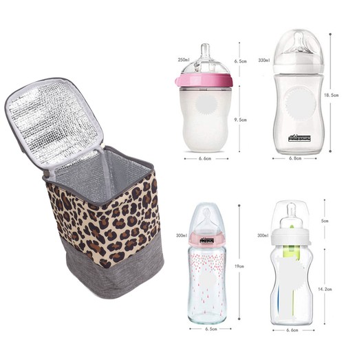 Insulated Baby Bottle Bag Waterproof Portable Breastmilk Warmer Cooler Bag MU - Picture 8 of 22