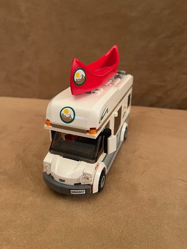 60057 LEGO Complete CITY: Camper Van canoe minifigures stickers - Picture 2 of 4
