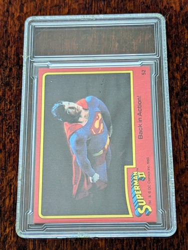 #52 Back in action! 1980 SUPERMAN 2 Topps Sticker - MINT CONDITION - Bild 2 von 6