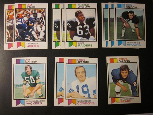 1973 Topps Football Singles Complete Your Set - Pick (1-399) EX, EX-MT - Picture 20 of 241