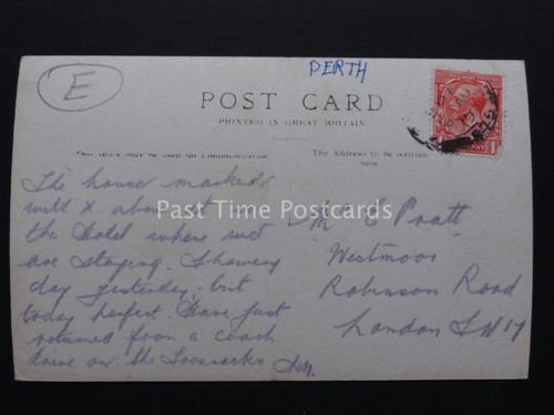 Escocia: Perthshire ABERFOYLE de S.W. Postal c1919 RP - Imagen 2 de 2