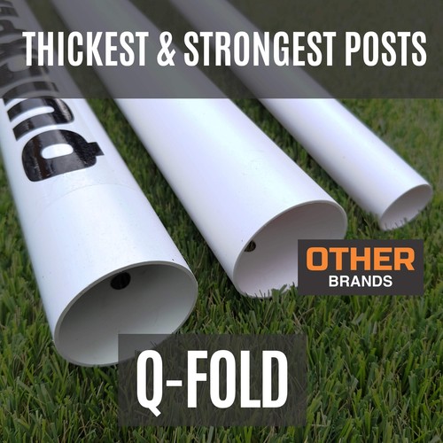 Q-FOLD Match Folding Soccer Goal 8x5' - Picture 4 of 9