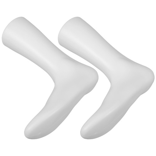 2pcs Foot Sock Mannequin Foot Mold Reusable Woman Sock Display Mannequin Feet - Picture 9 of 12