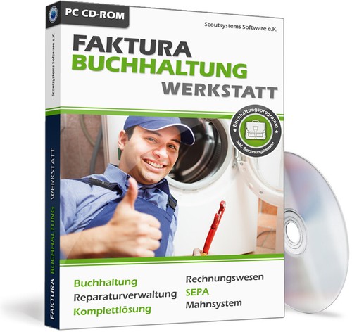 Reparaturbetrieb, Geräte Reparatur Software,Rechnungsprogramm + Buchhaltung EDV - Bild 1 von 5