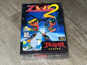 Zool 2 Atari Jaguar Brand New Factory Sealed Authentic Near Mint Condition