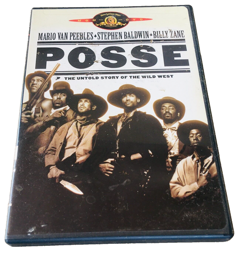 Mario Van Peebles Posse DVD Western Stephen Baldwin Billy Zane 1993 Tested - Picture 6 of 6