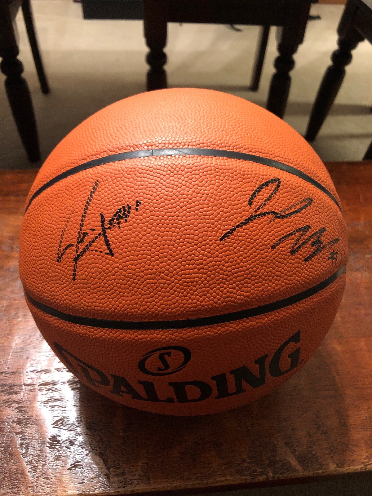Jaxson Hayes Autographed Signed New Orleans Pelicans Jrue Holiday Basketball Psa/Dna Coa 