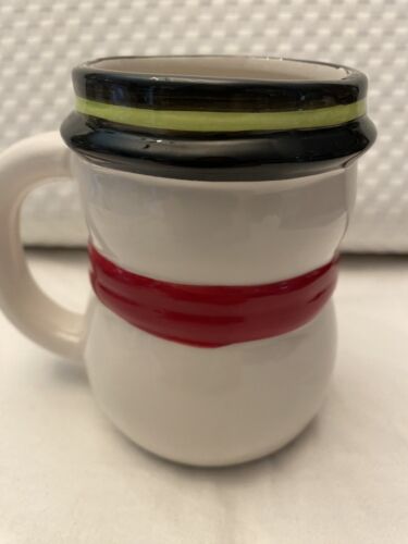 Cute Adorable Snowman Coffee Cup Mug. 5 Inches Tall. Great For Christmas - Picture 4 of 6