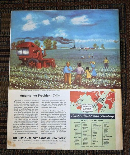 Fortune Magazine Feb. 1948 cover by Moller, Florida, Ed Armstrong, China, Cars - Picture 7 of 7