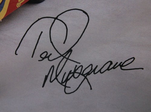 TED MUSGRAVE Facsimile Signature Press Kit Photo - Picture 2 of 2