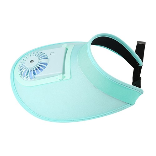 Trendy Sun Visor with Fan Hat Unisex Portable Fan with USB Rechargeable - Picture 16 of 17