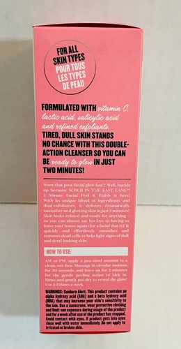 Exfoliante de jabón y gloria, facial de 2 minutos - Imagen 3 de 3