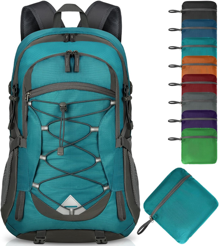 Hiking Backpack 40L Packable Lightweight Camping Backpack Men Women Waterproof H - Picture 9 of 12