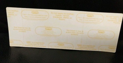 Vintage Third Eye Blind Landing Party Access Pass, unbenutzt! - Bild 2 von 2