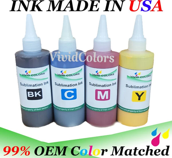 VC 400ML Universal Sublimation Ink Refill for Inkjet Printer Heat Press transfer - Image 2 of 4