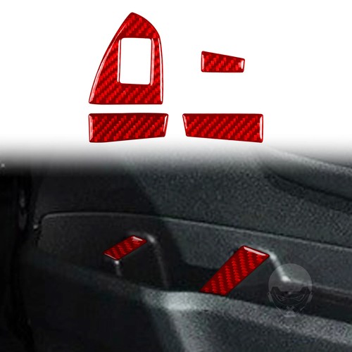 Honda Passport 2019-2023 Accesorios Rojo Fibra de Carbono Interior Panel Elevador - Imagen 34 de 55