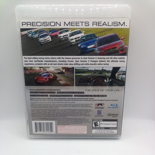 Gran Turismo 5 Prologue 2008 Sony PlayStation 3 PS3 Complete Tested CIB - Picture 2 of 5