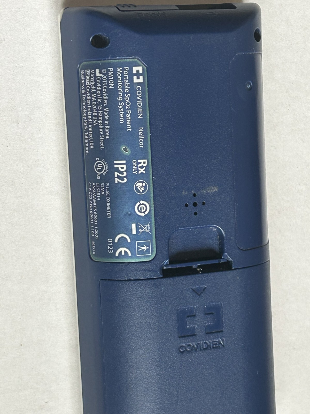 Covidien Nellcor Pulse Oximeter 32MX Portable SpO2 Patient Monitoring System. eBay