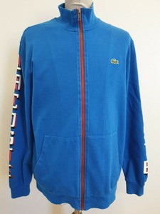 red white and blue lacoste tracksuit